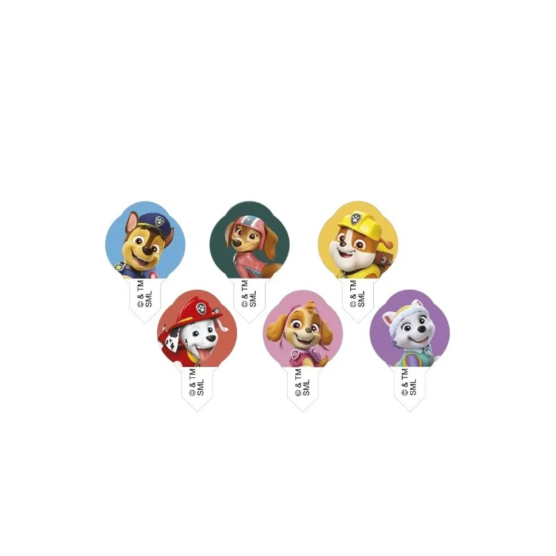 Decoshape Paw Patrol en sachet de 600 pièces - Décorations pour gâteaux Decoshape Paw Patrol en sachet de 600 pièces - Décorations pour gâteaux