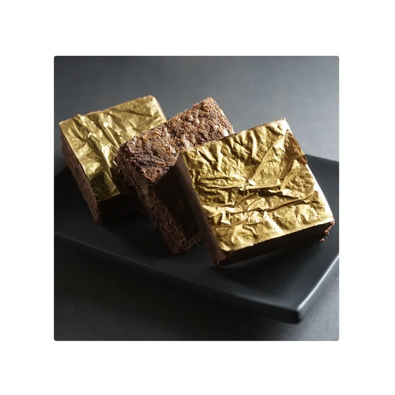 Golden Touch Gold Leaf Sheets, 8x8 cm, 45 sheets, for food decoration Golden Touch Gold Leaf Sheets, 8x8 cm, 45 sheets, for food decoration