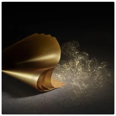 Fogli Oro Golden Touch 8x8 cm 45 pz Decorazione Alimentare