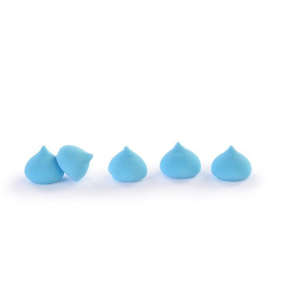 HELLBLAUE MERINGUE-TROPFEN KG.1
