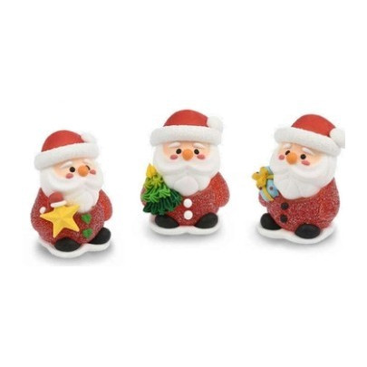 PAUSBÄCKIGER WEIHNACHTSMANN AUS GELATINE UND ZUCKER