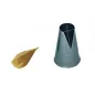 Piping nozzle for a piping bag – hole for cutting cake decorations