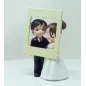Cake Topper sposini in cornice Cake Topper sposini in cornice