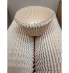 Backförmchen für weiße Trüffel 55x42.5mm, 1000 Stück