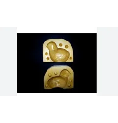 Plaster chick mould for Martorana fruit