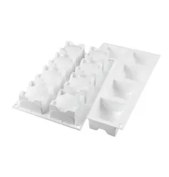 Stampo in Silicone 8 Quadrosfera Silikomart 6 x 6 cm – 110 ml