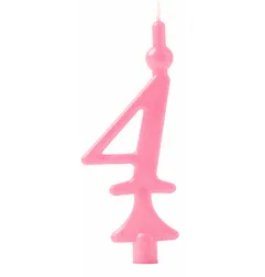 Candela Numero 5 Rosa per Torte di Compleanno