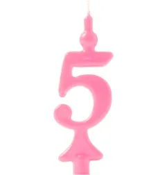 Candele n 5 rosse in sottocosto