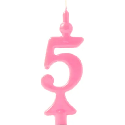 Candele n 5 rosse in sottocosto
