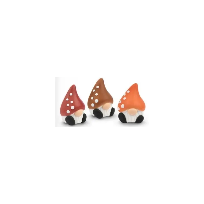 3D-Zucker-Pilzelfen für Weihnachtsdekorationen 3D-Zucker-Pilzelfen für Weihnachtsdekorationen