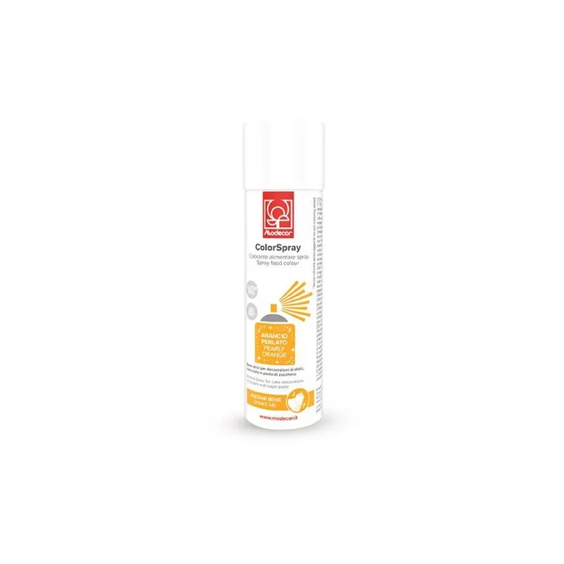 Modecor Perlglanz-Farbspray 250 ml für Süßspeisen und Schokolade Modecor Perlglanz-Farbspray 250 ml für Süßspeisen und Schokolade