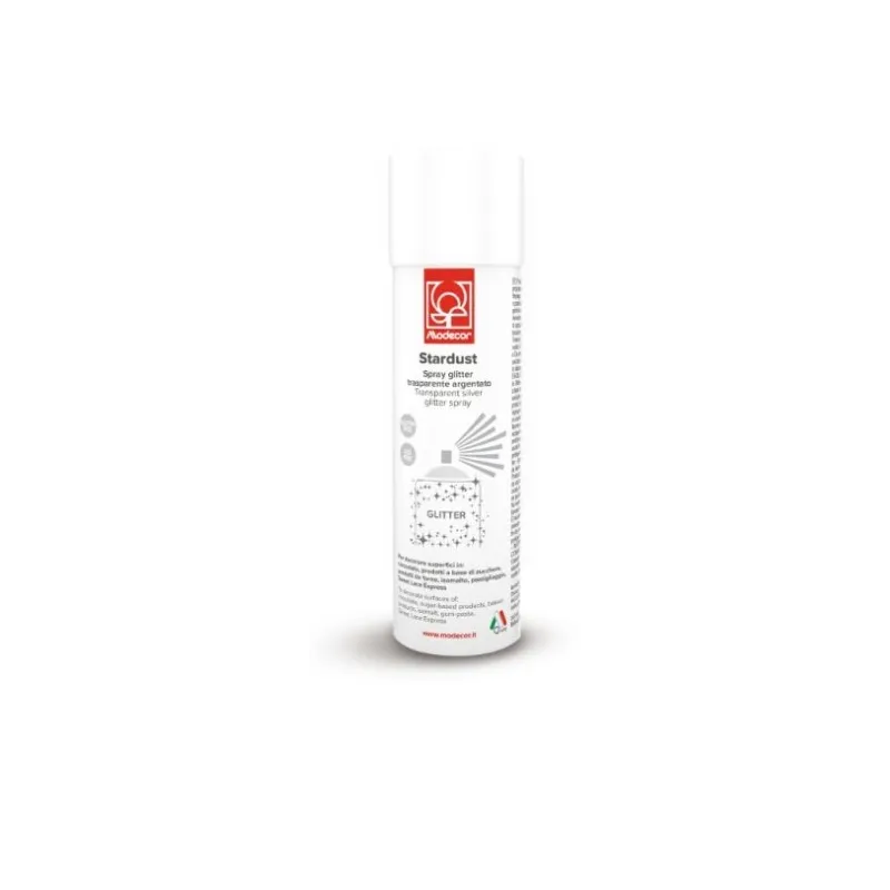 Spray Glitter Trasparente B.A. per Dolci 100ml Spray Glitter Trasparente B.A. per Dolci 100ml