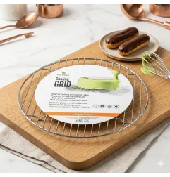 Rack for draining and cooling desserts – professional glazing support