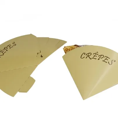 Porta crepes 1/4 crema steso e montato