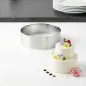 Stainless steel round cake ring, H 5 cm – Ø 10–28 cm