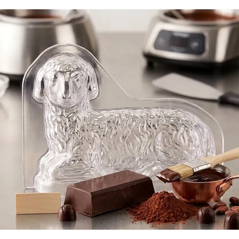 Stampo Agnello in Cioccolato Policarbonato Professionale Stampo Agnello in Cioccolato Policarbonato Professionale