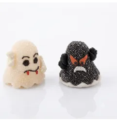 Fantasmini di Zucchero Halloween 3,5 cm Senza Glutine