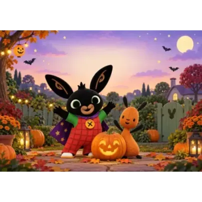Cialda Halloween personalizzabile – Bing e Flop