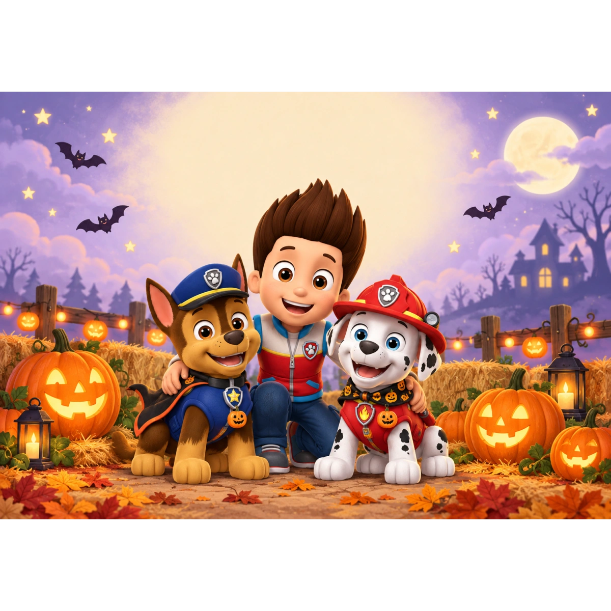 Cialda Halloween personalizzabile – PAW Patrol Cialda Halloween personalizzabile – PAW Patrol