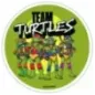 Disque azyme Tortues Ninja pour gâteau Ø14 cm