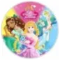 Enchanted princesses edible cake topper Ø14 cm Enchanted princesses edible cake topper Ø14 cm