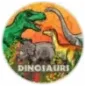 Cialda torta Dinosauri Ø14 cm