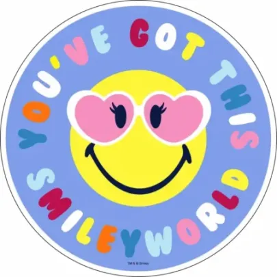 Cialda torta Smiley You've Got This Ø14 cm