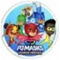 PJ Masks Power Heroes edible cake topper Ø14 cm