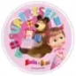 Masha and the Bear edible cake topper Ø14 cm
