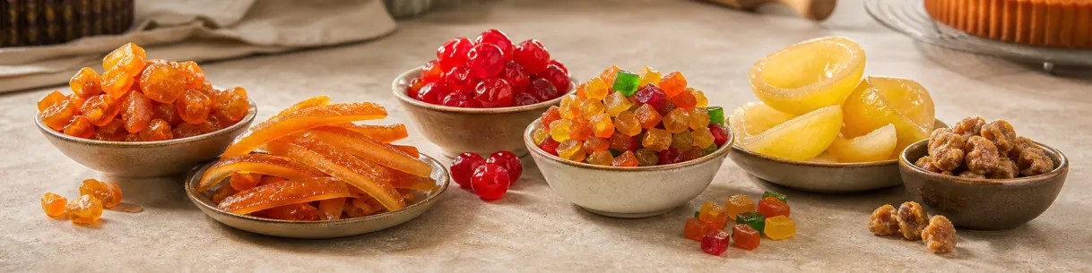 Candied Fruit: Orange, Cherries & Mix | Shop Online