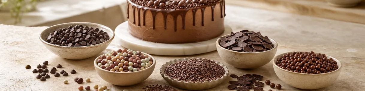 Décorations en Chocolat pour Gâteaux | Achat en Ligne