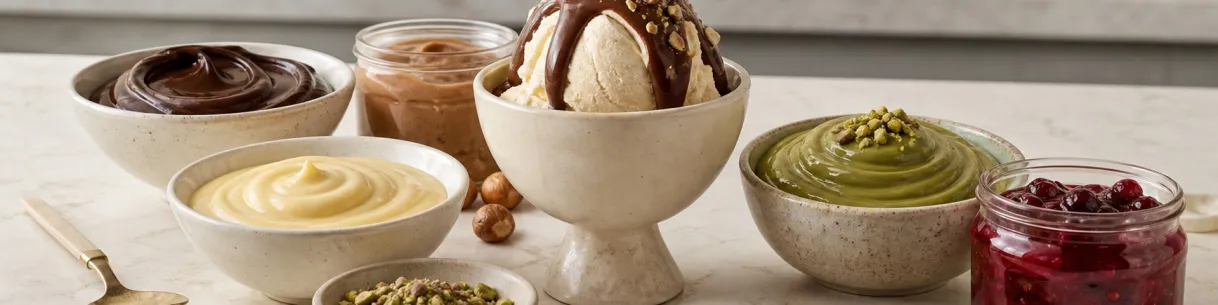 Creme e Topping per Gelati e Dolci | Acquista Online