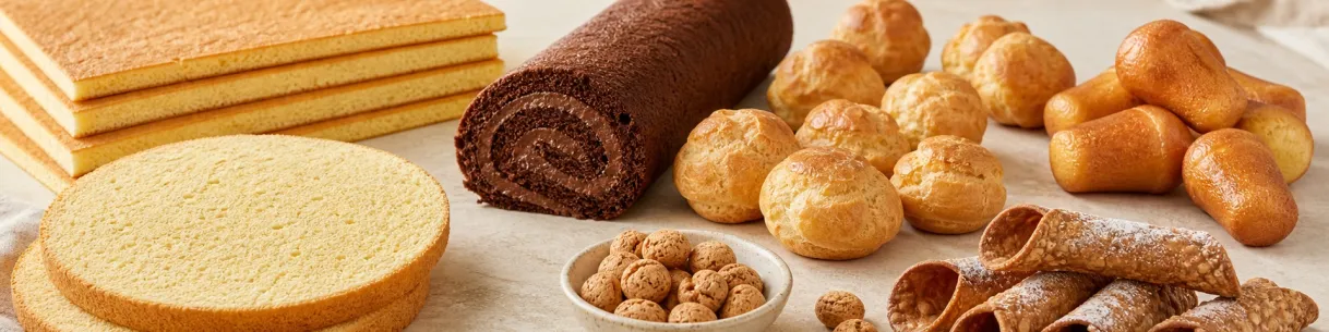 Pâtisseries Prêtes à Garnir | Achat en Ligne