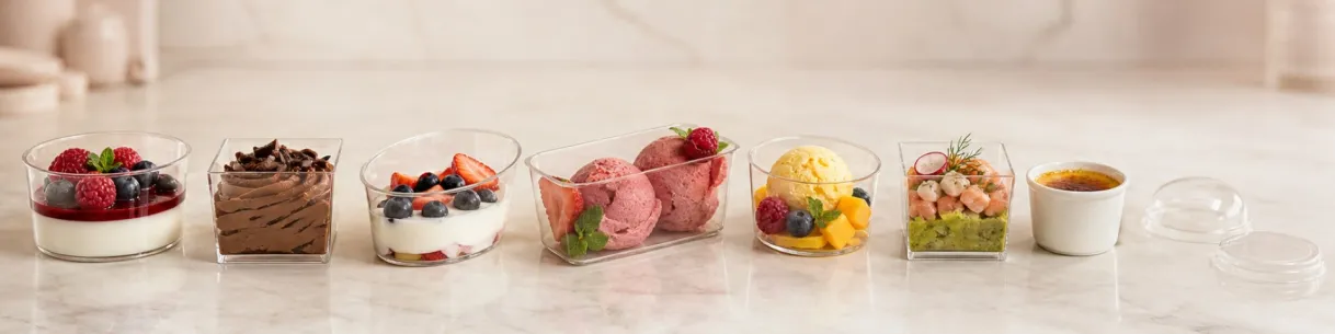 Dessert Cups & Mini Serving Glasses | Shop Online