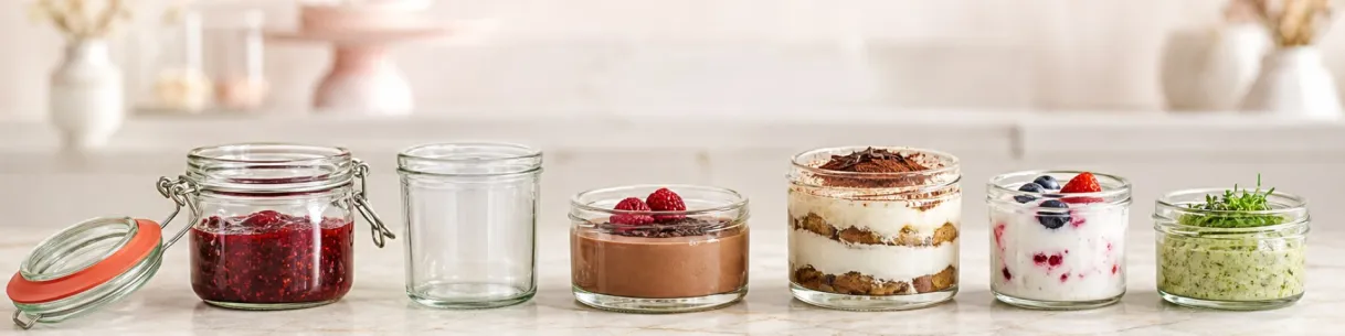 Vasetti in Vetro per Dolci e Conserve | Acquista Online