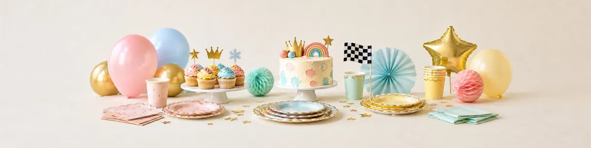 Decoración Fiesta Temática y Vajilla | TuttoPasticceria