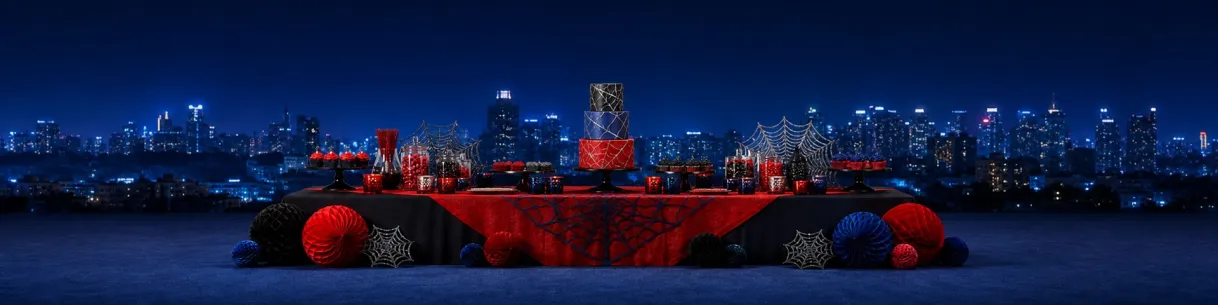 Candeline e Tovaglioli Spiderman per Festa