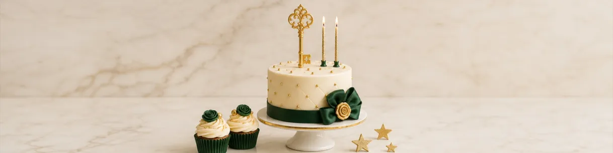 18th Birthday Cake Decorations & Toppers | TuttoPasticceria
