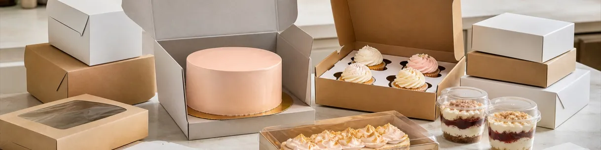 Scatole per torte e imballi per pasticceria