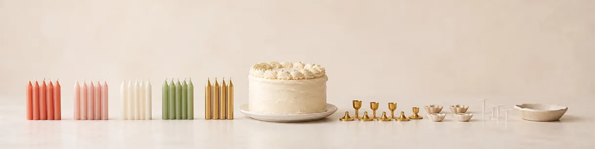 Candeline Compleanno e Numeri per Torte