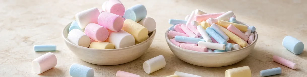 Colorful Marshmallows in 1 kg Bags | Shop Online