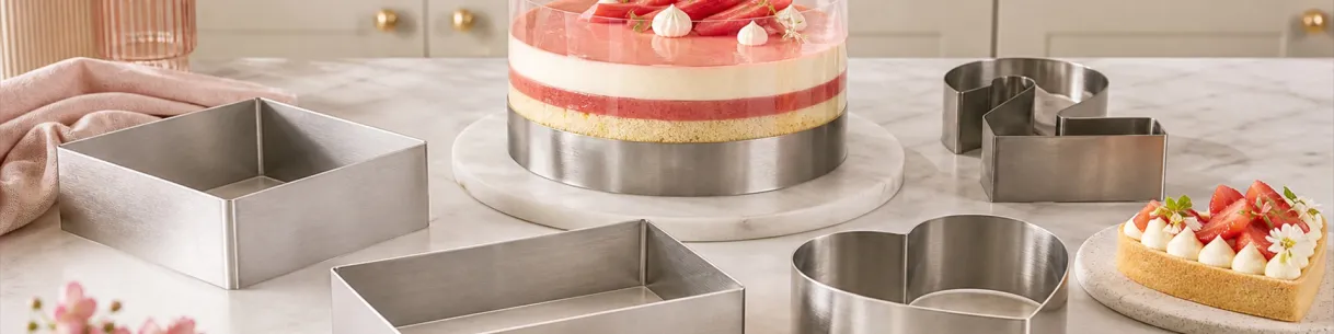 Anelli in Acciaio per Torte | Acquista Online