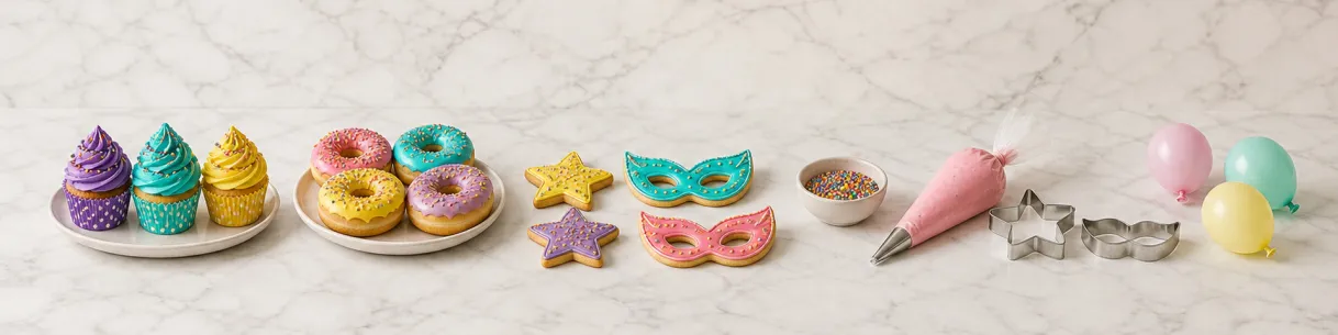 Decorazioni Carnevale per Torte e Dolci | TuttoPasticceria