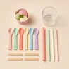 Ice Cream Spoons and Straws