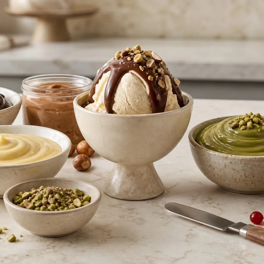 Crèmes et Toppings
