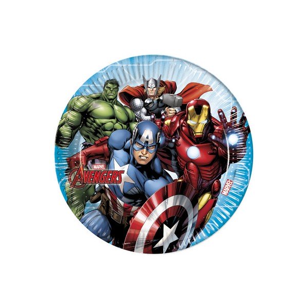 Avengers Mighty party plate