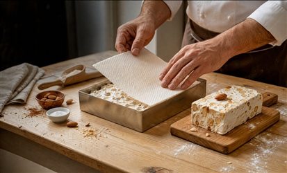Ostie rigate per preparare il torrone
